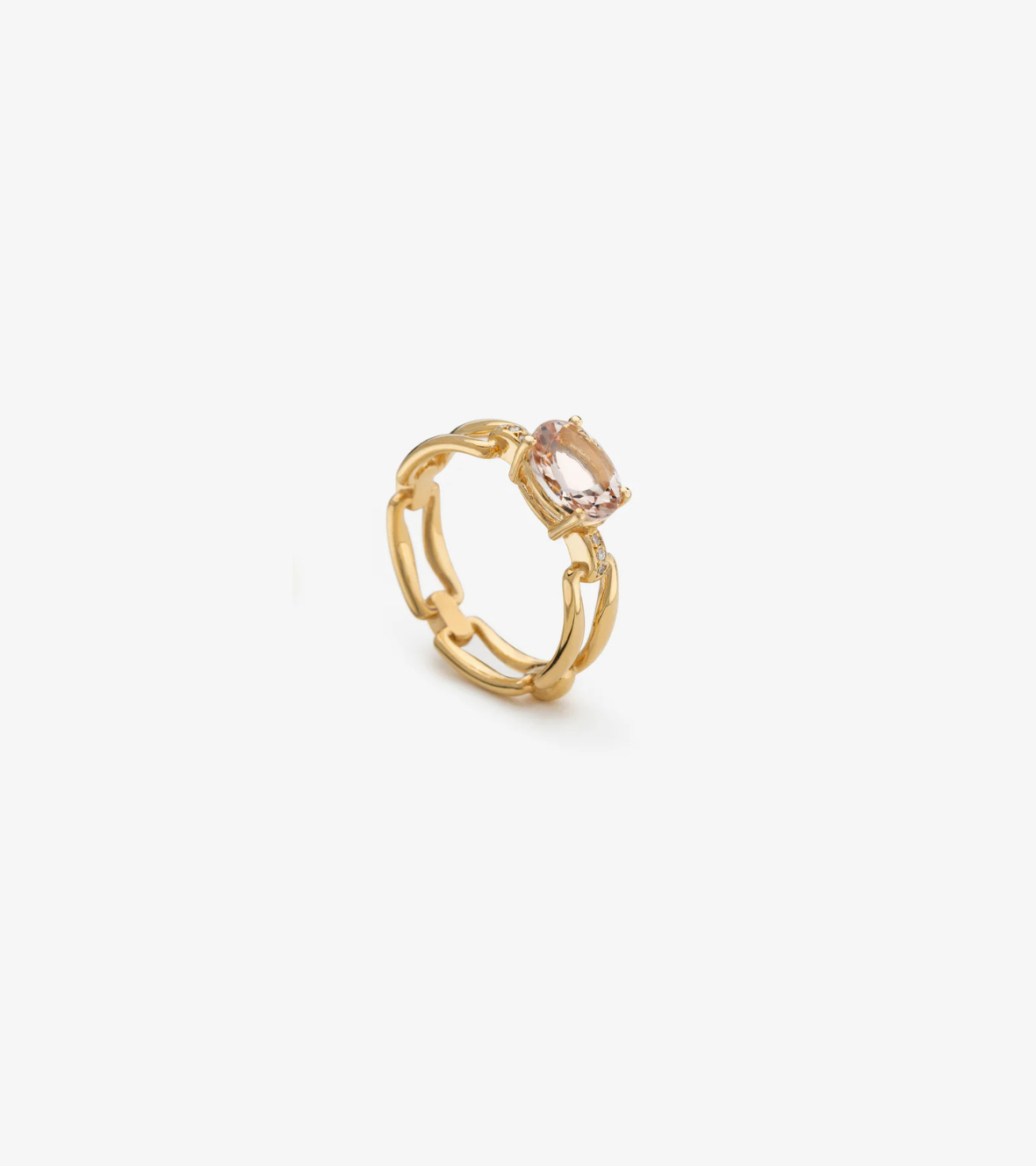 Immortelle Morganite Ring  by Yannis Sergakis